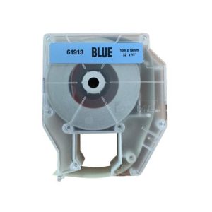 Fita 19mmx10m Azul Plástico 61913