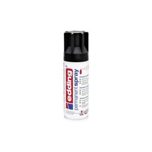 Tinta Acrílica Edding 5200 Spray 200ml Preto