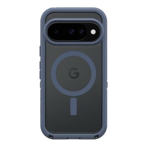 OtterBox Defender Series Pro XT - Tampa posterior para telemóvel - resistente - com Pixelsnap - camada de policarbonato, elastómero termoplástico (TPE) - calças de ganga azul bebé - para Google Pixel 10, 10 Pro