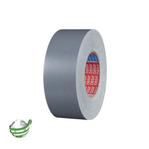 Fita Adesiva Tecido Revestida Acrilico 50mmx25m Tesa Cinza