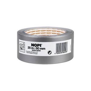 Fita Adesiva Tecido 50mmx25m (Duct Tape) Tesa/Nopi Prata