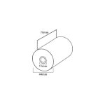 Papel Autocopiativo 044x70x11mm 10 Rolos