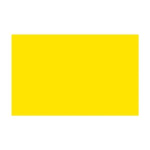 Placa de Cor Musgami Amarelo 50x70cm 1un