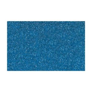 Placa de Cor Musgami Azul Glitter 50x70cm 1un