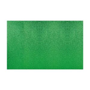 Placa de Cor Musgami Verde Glitter 50x70cm 1un