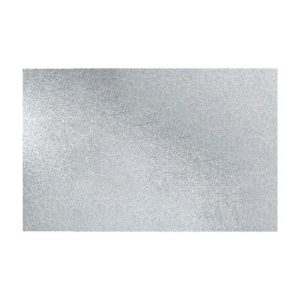 Placa de Cor Musgami Prata Glitter 50x70cm 1un