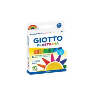 Plasticina 06 Cores Giotto 6x15g