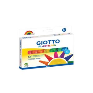 Plasticina 12 Cores Giotto 12x15gr