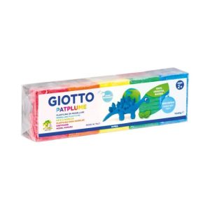 Plasticina 10 Cores Patplume Giotto 10x50g