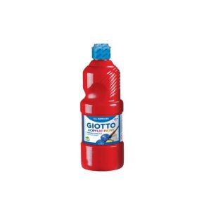 Guache Líquido Acrílico 500ml Giotto Vermelho