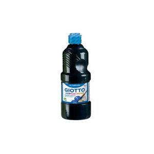 Guache Líquido Acrílico 500ml Giotto Preto