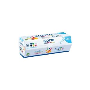 Guache Pintura Dedos 100mlx06 Giotto Dita 6 Cores