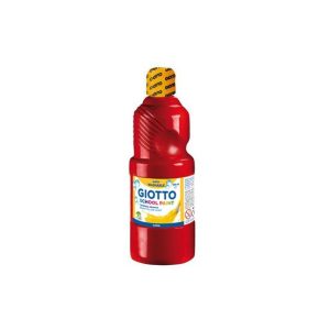 Guache Líquido 500ml Giotto Escolar Vermelho Forte