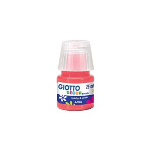 Guache Decor Acrílico 25ml Giotto Vermelhão