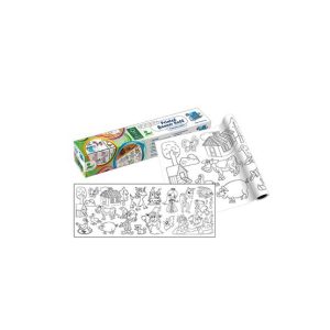 Papel Adesivo para Colorir 30cmx4mts Unissexo Rolo 1un