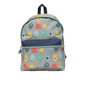 Mochila Escolar Clássica PLAY ME Monster 40x30x18cm