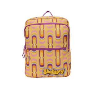 Mochila Retangular VINTAGEY Retro 39x30x10cm