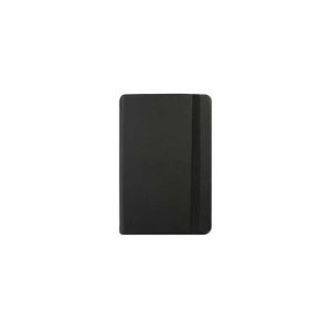 Bloco Notas Quadriculado 10,5x14,8cm Semi Pele Preto 120Fls