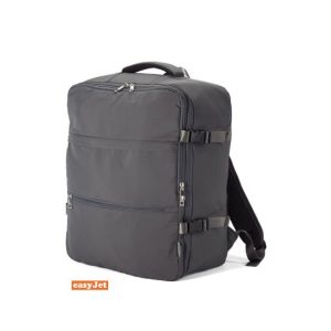 Mochila Viagem Poliéster 36x45x20cm Cinza 1un