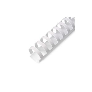 Argolas PVC Encadernar 32mm Ovais Transp. 310 Folhas 50un