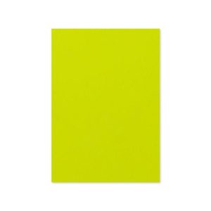 Cartolina 50x65cm Amarelo Fluorescente 250g 25 Folhas Canson