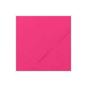 Cartolina 50x65cm Magenta Fluorescente 250g 25 Folhas Canson