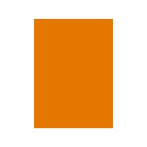 Cartolina A4 180gr 1 Folha Laranja Forte / Ocre (6F)