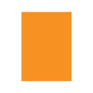 Cartolina A4 180g Laranja 6A 1 Folha