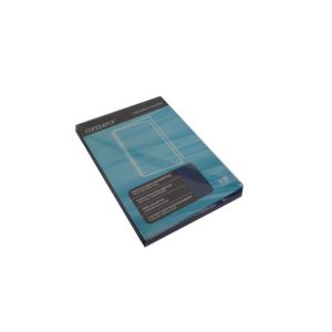 Capa Encadernação A4 300g Couro Azul 50un
