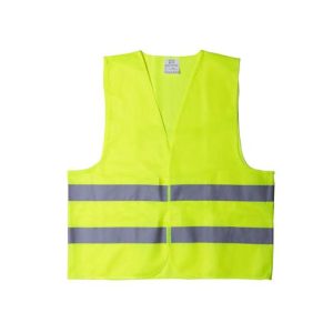 Colete Refletor de Alta Visibilidade Amarelo Adulto