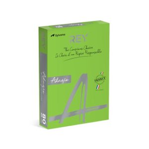 Papel Fotocopia Verde Intenso Adagio(cd52) A4 80gr 1x500Fls