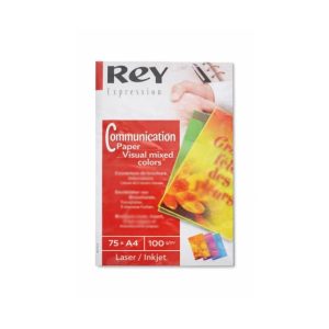 Papel Fotocopia 5 Cores Intensas A4 100gr 5x15=75Fls