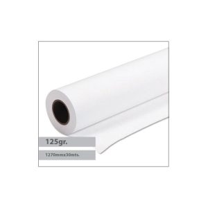 Papel 1270mmx030m 125g Premium Coated SIHL 1 Rolo