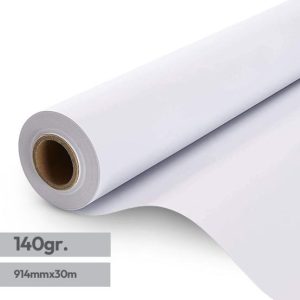 Papel 0914mmx030m 140g Premium Coated Evolution 1 Rolo