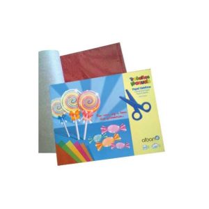 Papel Celofane 24x31cm Sortido Bloco 20 Folhas