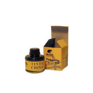 Tinta da China Preto Frasco 60ml