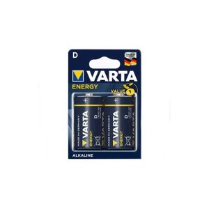Pilhas LR20 / D Alcalinas 1.5V 15000mAh Varta Energy 2un
