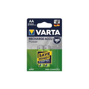 Pilhas Recarregáveis AA 1.2V 2100mAh Varta 2un