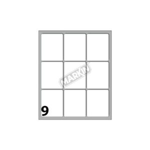 Etiquetas 046x037mm 10Fls A5 Cod 35 Markin 90un
