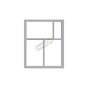 Etiquetas 083x053mm 10Fls Cod 49 Markin 30un
