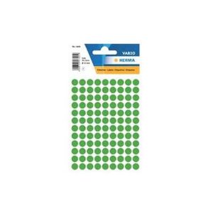 Etiquetas Redondas 08mm Verde Escuro Herma1835 540un