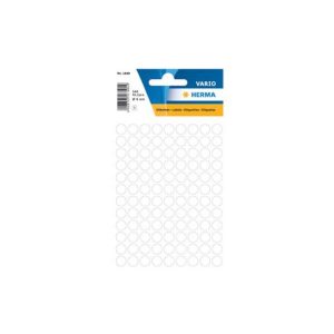 Etiquetas Redondas 08mm Branco Herma1840 540un