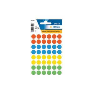Etiquetas Redondas 13mm Sortido Herma1851 240un