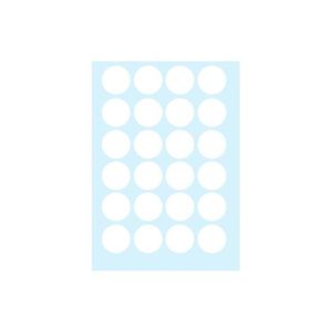 Etiquetas Redondas Removíveis 40mm Nº4476 100Fls 2400un