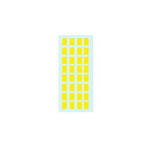 Etiquetas 012x018mm 5Fls 3641 Amarelo Herma 160un