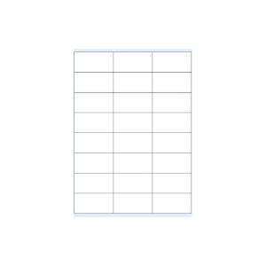 Etiquetas 070x036mm 100Fls A4 Transparente Markin 2400un