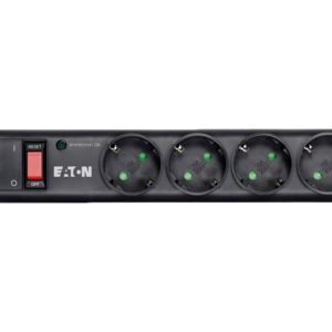Eaton Protection Strip PS4D - Protector contra picos de corrente - AC 220-250 V - 2500 watt - conectores de saída: 4 - preto