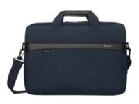 Targus GeoLite EcoSmart Slim Brief - Estojo para notebook - abertura por cima - 15" - 16" - azul