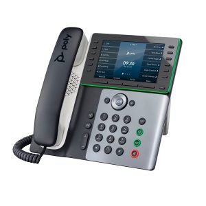 Poly Edge E550 - Telefone VoIP com identificação do chamador/chamada em espera - tridirecional capacidade de chamada - SIP, SDP - Replaces Poly SKU 2200-87050-025