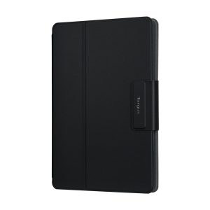 Targus Safe Fit - Teclado e pasta de folio (rotating keyboard case) - universal, rotating - sem fios - Bluetooth 5.0 - preto